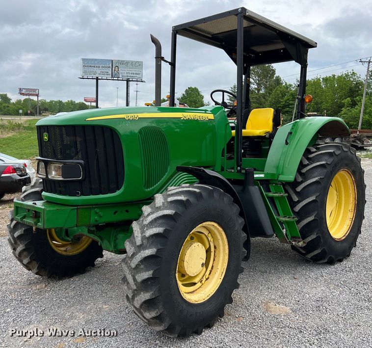 image for item LI9711 John Deere 6615  MFWD tractor