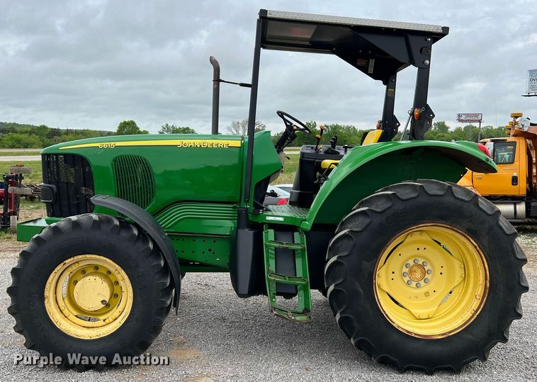 image for item LI9711 John Deere 6615  MFWD tractor