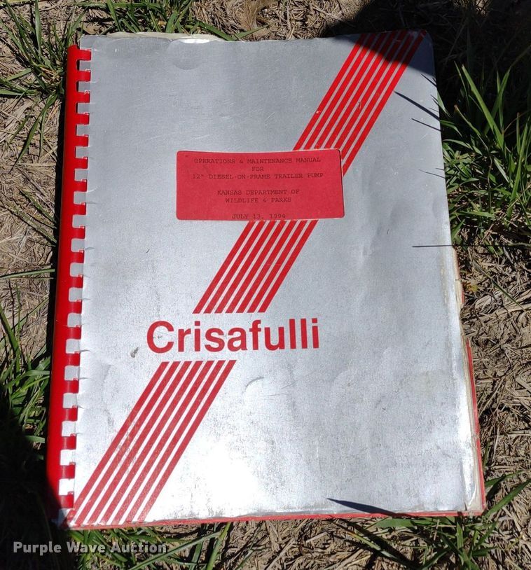 image for item LL9107 Crisafulli  irrigation pump