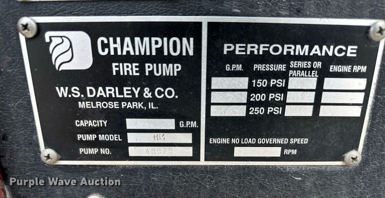 image for item LN9203 1994 Freightliner FLD120  pumper fire truck