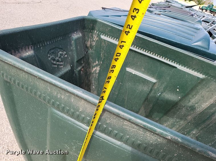 image for item LR9236 Approximately 50 Amerikart trash carts