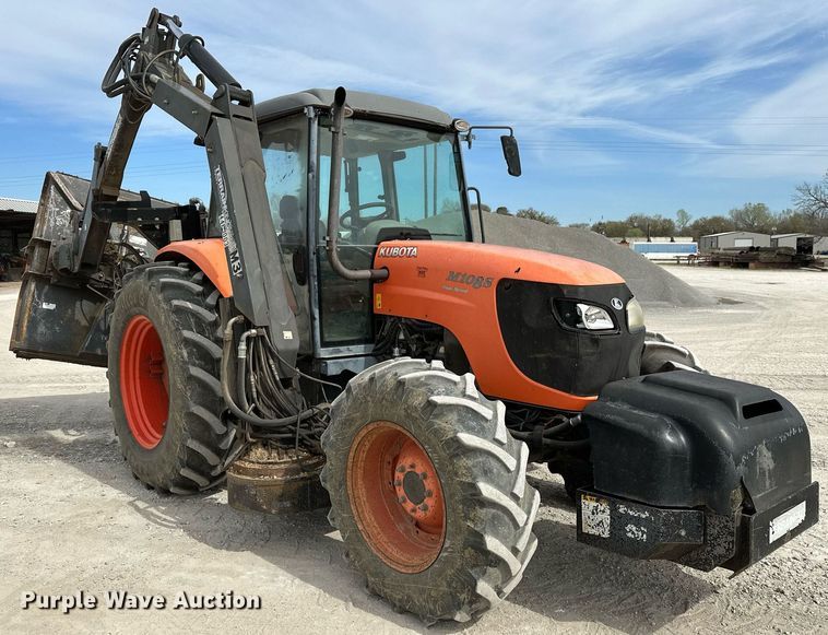 image for item LR9656 Kubota M108S  MFWD tractor