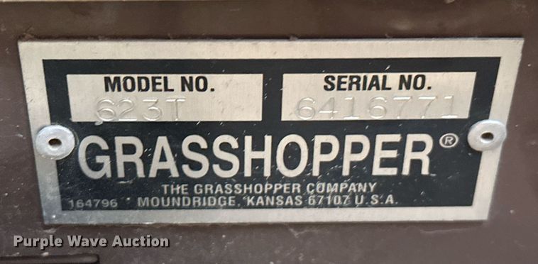 image for item LR9757 Grasshopper 623T  ZTR lawn mower