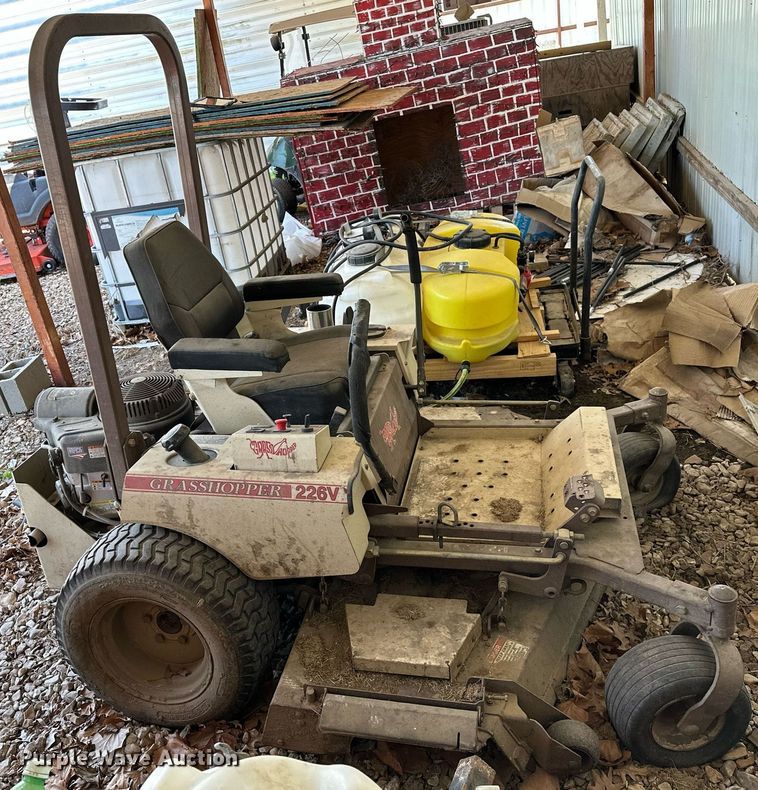 image for item LR9758 Grasshopper 226V  ZTR lawn mower