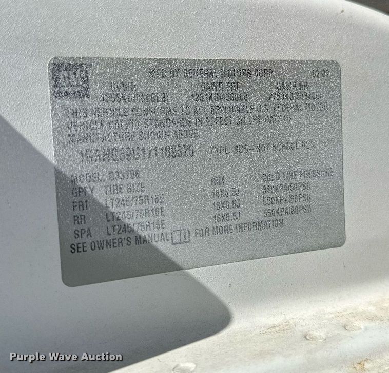 image for item LR9760 2007 Chevrolet Express  van