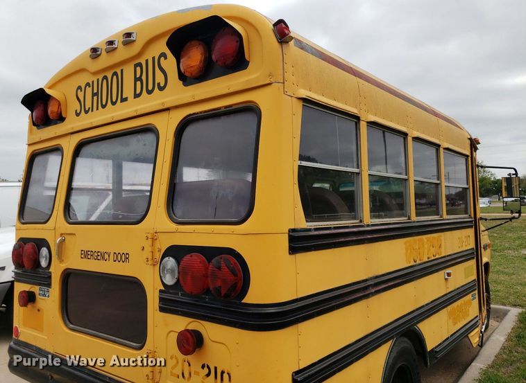 image for item LT9719 1990 Chevrolet G30  school bus