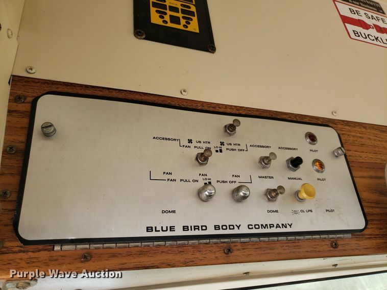 image for item LT9719 1990 Chevrolet G30  school bus