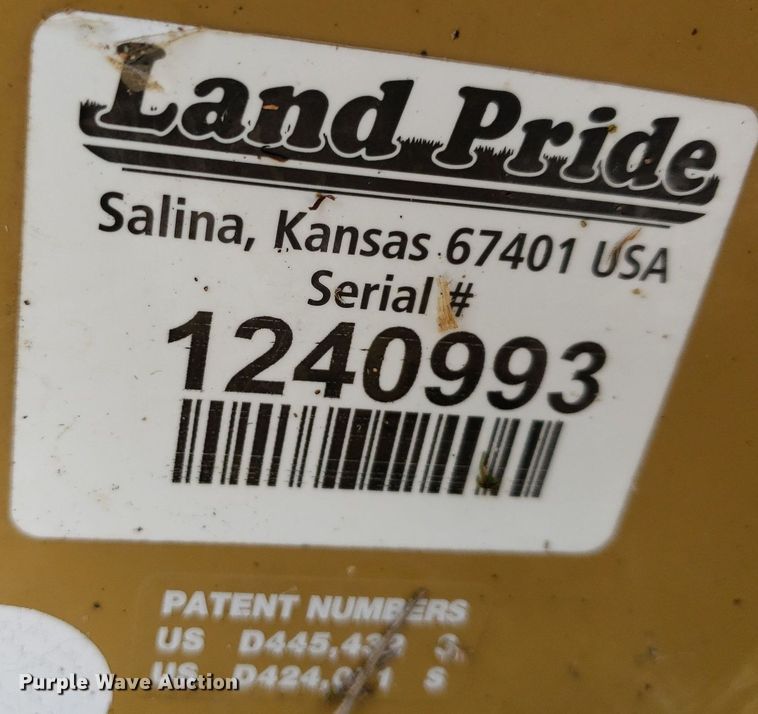 image for item LT9787 Land Pride FDR2572  finish mower