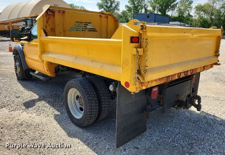 image for item LX9540 2008 Ford F450 Super Duty  dump truck