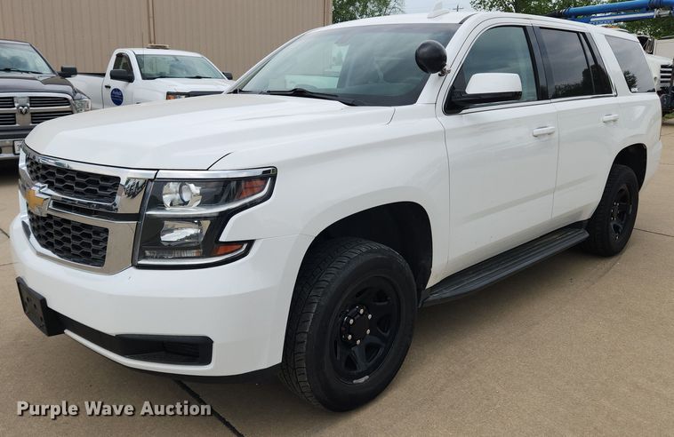 image for item LX9549 2016 Chevrolet Tahoe Police  SUV