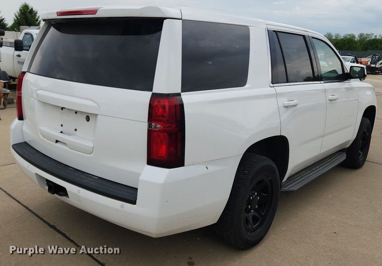 image for item LX9549 2016 Chevrolet Tahoe Police  SUV