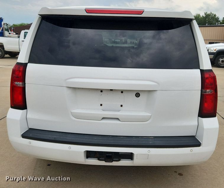 image for item LX9549 2016 Chevrolet Tahoe Police  SUV