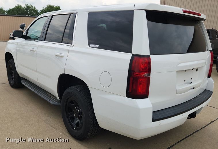 image for item LX9549 2016 Chevrolet Tahoe Police  SUV