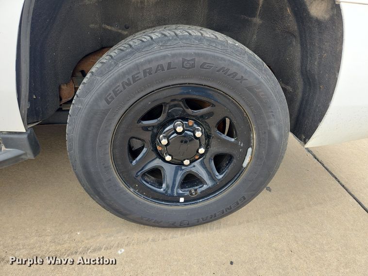 image for item LX9549 2016 Chevrolet Tahoe Police  SUV