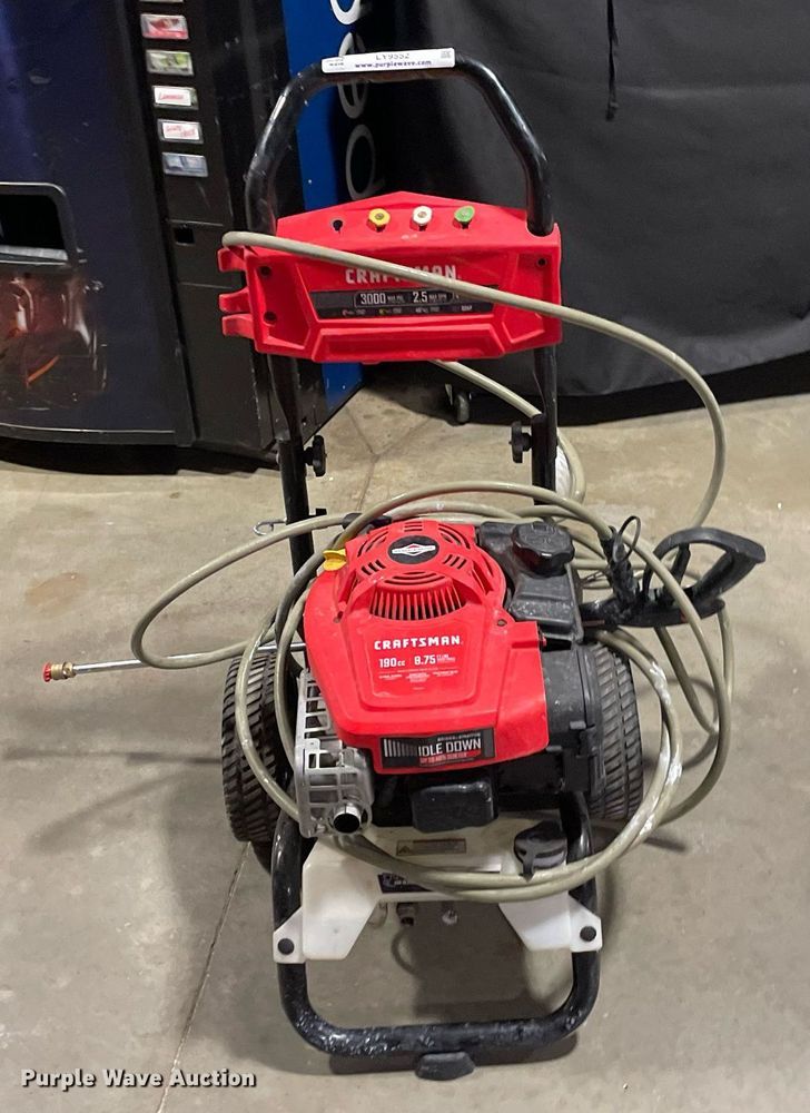 image for item LY9552 Craftsman CMXGWAS020734  pressure washer