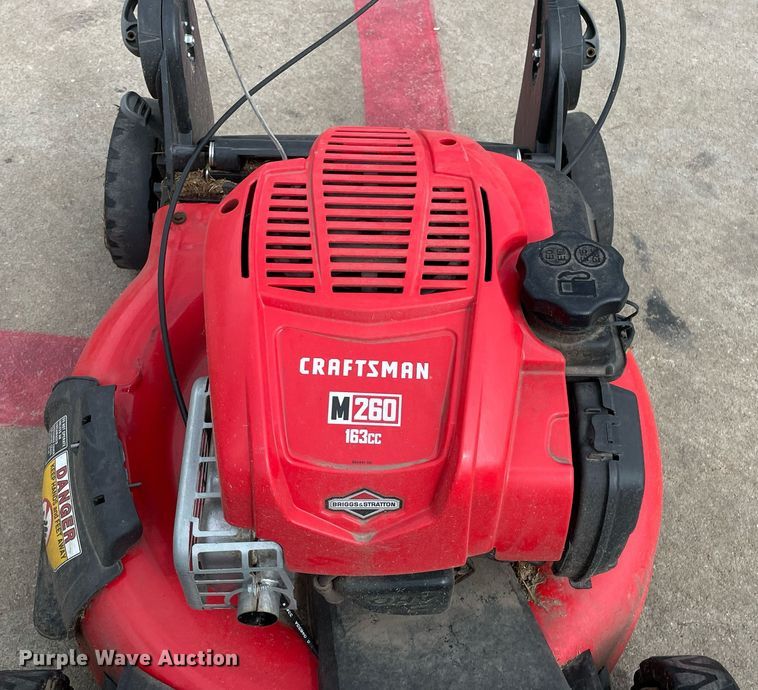 image for item LY9555 2021 Craftsman M260  push mower