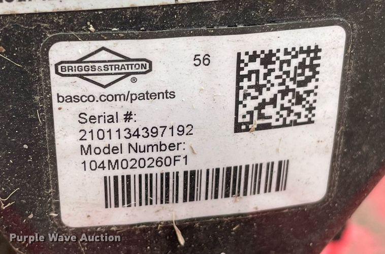 image for item LY9555 2021 Craftsman M260  push mower