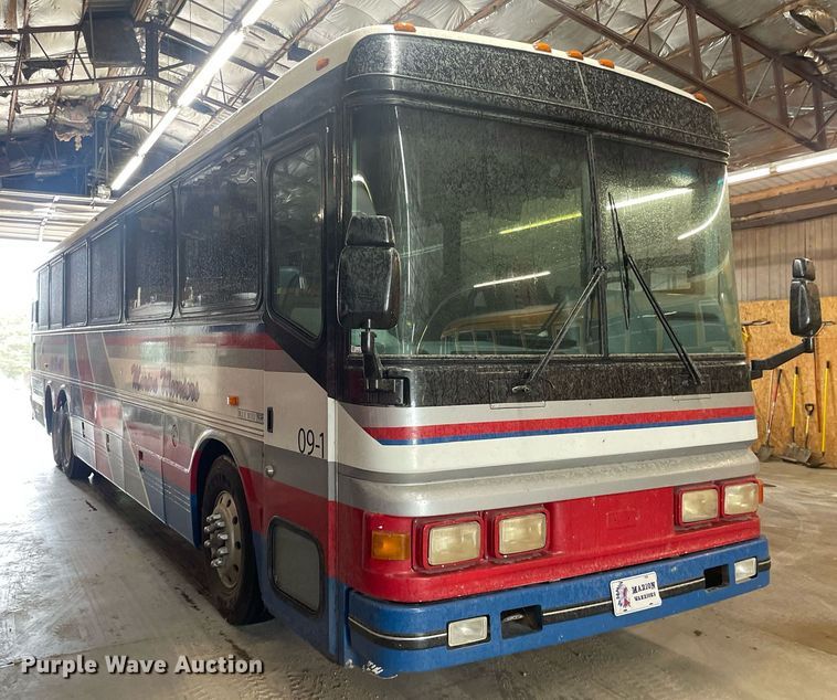 image for item LY9590 1998 Blue Bird LTC40  coach bus