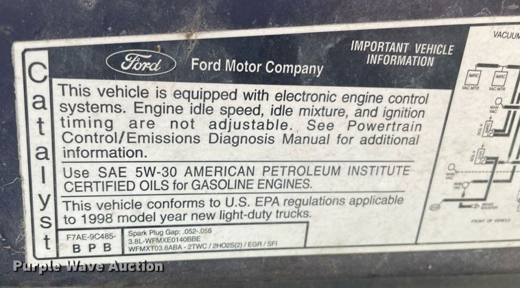 image for item LY9592 1998 Ford Windstar  van