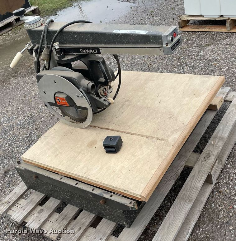 image for item LY9596 Black and Decker 3430  radial arm saw