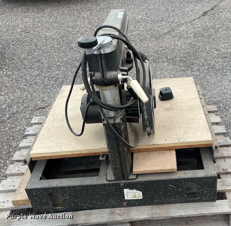 image for item LY9596 Black and Decker 3430  radial arm saw