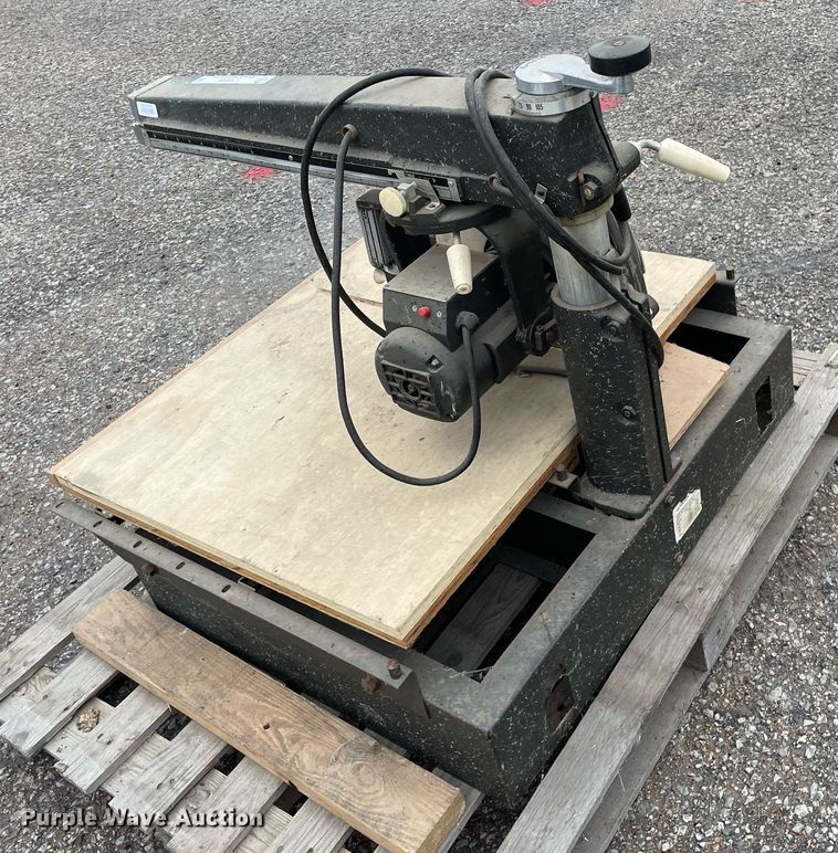 image for item LY9596 Black and Decker 3430  radial arm saw
