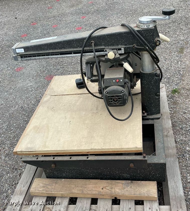 image for item LY9596 Black and Decker 3430  radial arm saw