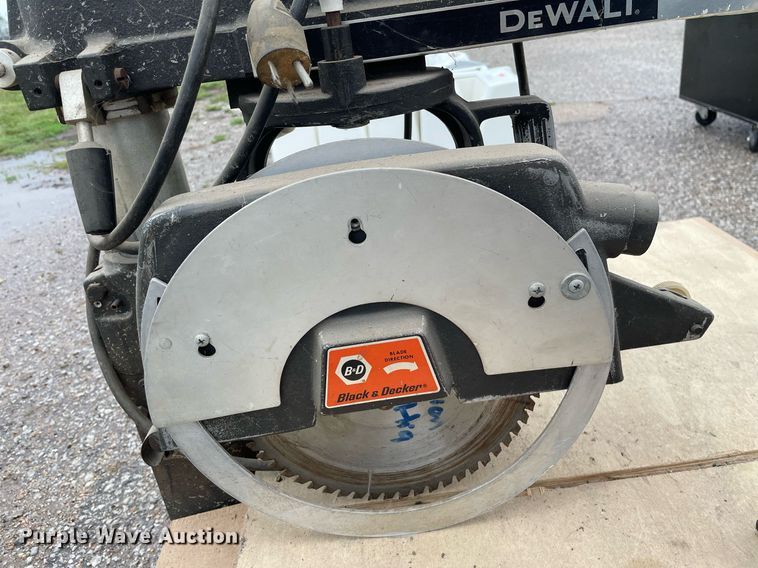 image for item LY9596 Black and Decker 3430  radial arm saw