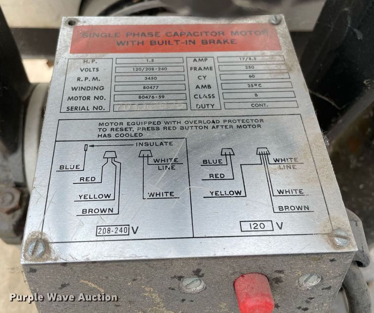 image for item LY9596 Black and Decker 3430  radial arm saw