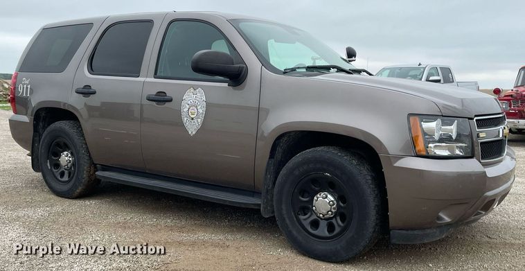 image for item LY9603 2013 Chevrolet Tahoe Police  SUV