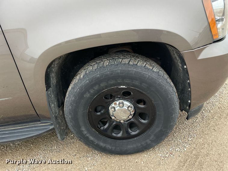 image for item LY9603 2013 Chevrolet Tahoe Police  SUV