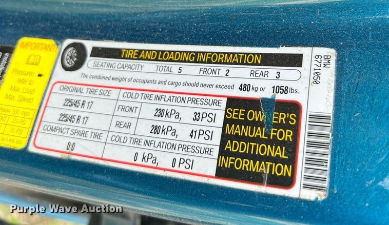 image for item MF9948 2006 BMW 330i