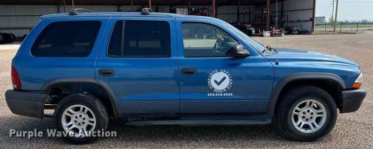 image for item MF9949 2003 Dodge Durango  SUV