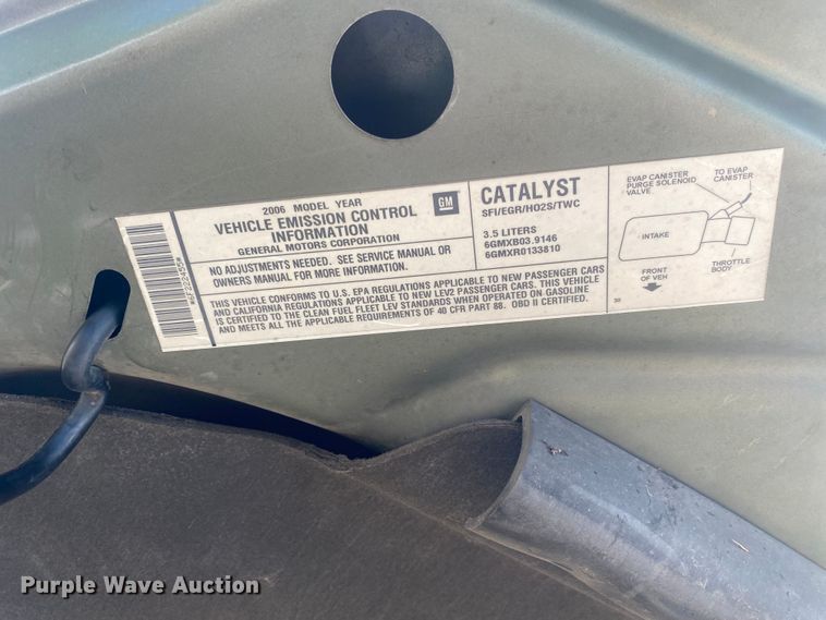 image for item MG9802 2006 Chevrolet Malibu