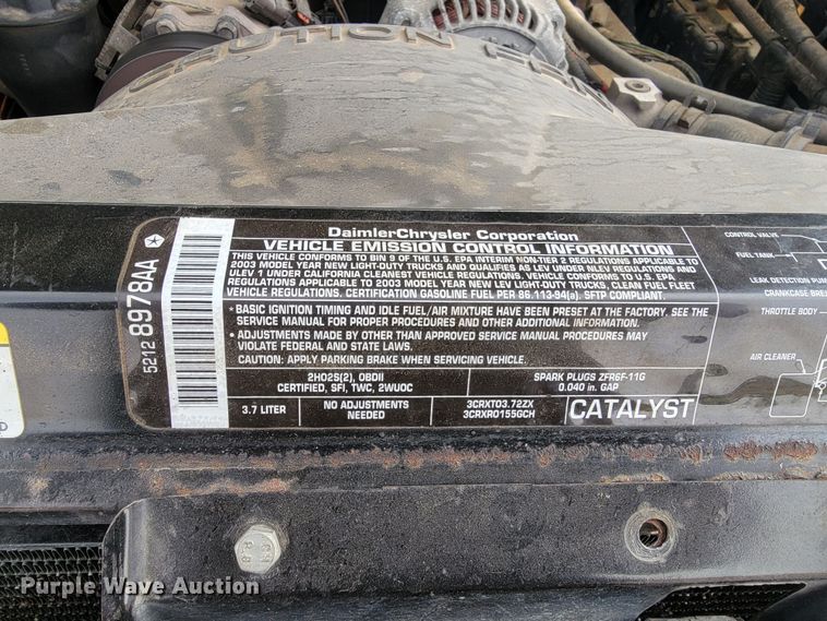 image for item ML9345 2003 Jeep Liberty Sport  SUV