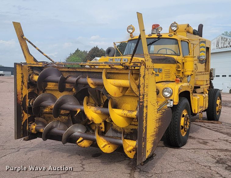 image for item ML9351 1969 FWD KB4-3384  snow blower truck
