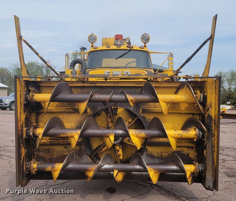 image for item ML9351 1969 FWD KB4-3384  snow blower truck