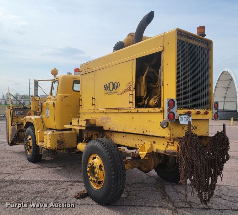 image for item ML9351 1969 FWD KB4-3384  snow blower truck