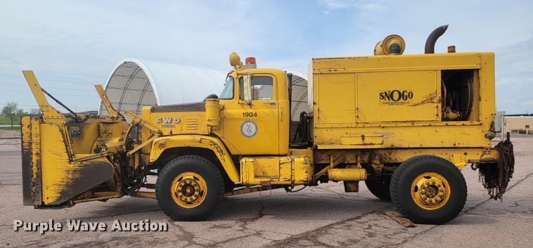 image for item ML9351 1969 FWD KB4-3384  snow blower truck