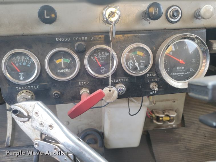 image for item ML9351 1969 FWD KB4-3384  snow blower truck