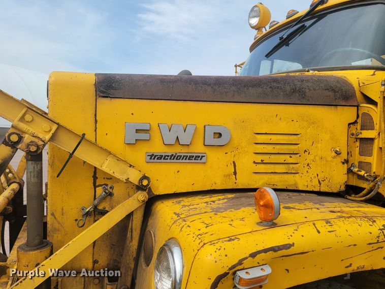 image for item ML9351 1969 FWD KB4-3384  snow blower truck