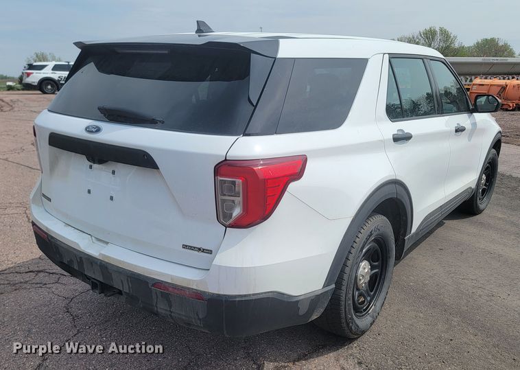 image for item ML9354 2020 Ford Explorer Police Interceptor  SUV