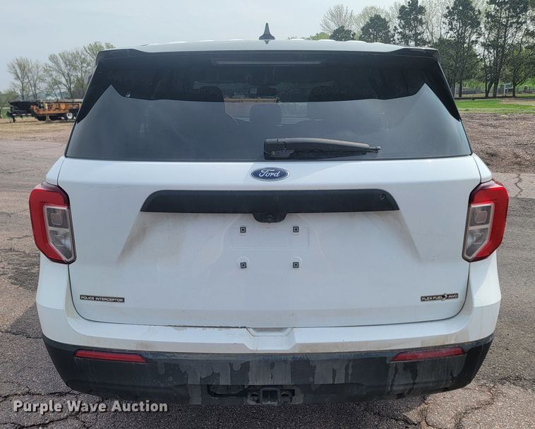 image for item ML9354 2020 Ford Explorer Police Interceptor  SUV