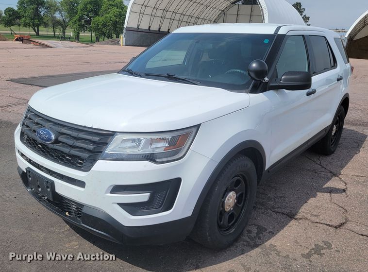 image for item ML9356 2016 Ford Explorer Police Interceptor  SUV