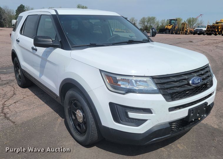 image for item ML9356 2016 Ford Explorer Police Interceptor  SUV
