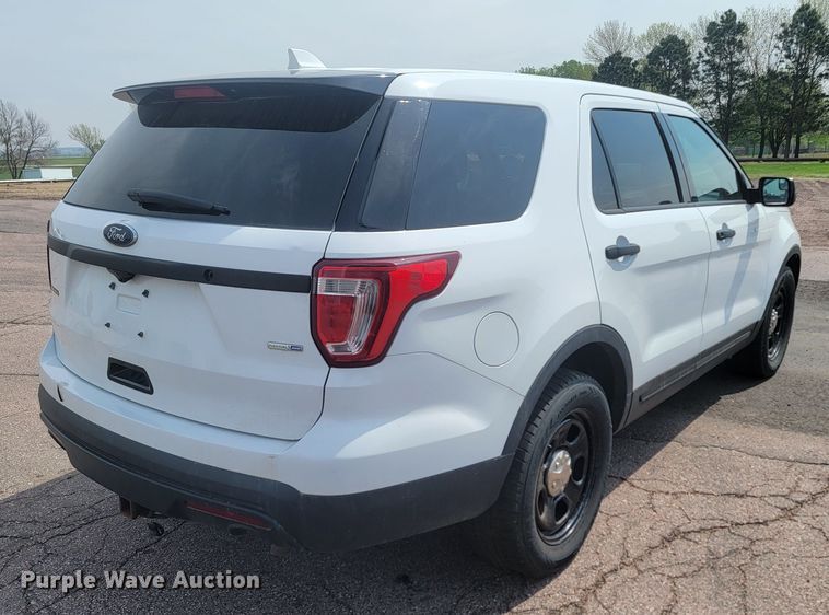 image for item ML9356 2016 Ford Explorer Police Interceptor  SUV
