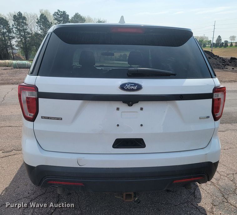 image for item ML9356 2016 Ford Explorer Police Interceptor  SUV