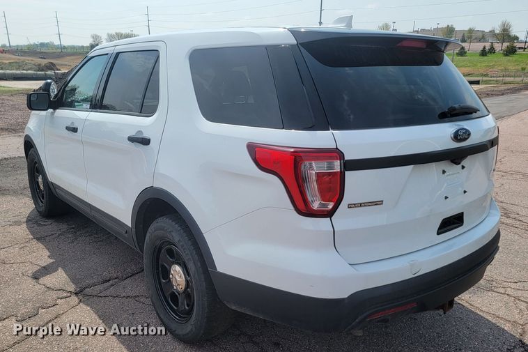 image for item ML9356 2016 Ford Explorer Police Interceptor  SUV