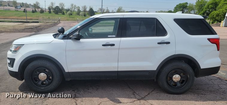 image for item ML9356 2016 Ford Explorer Police Interceptor  SUV