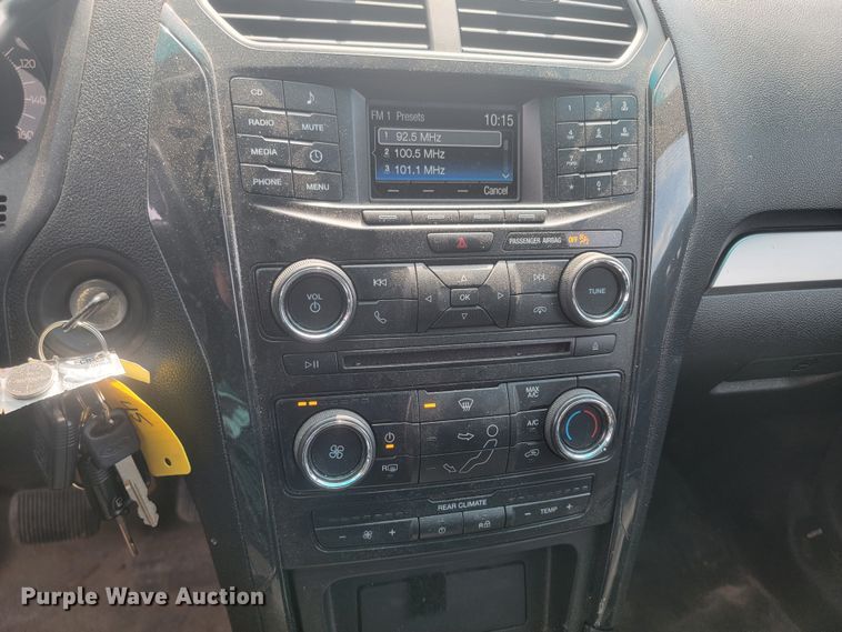 image for item ML9356 2016 Ford Explorer Police Interceptor  SUV